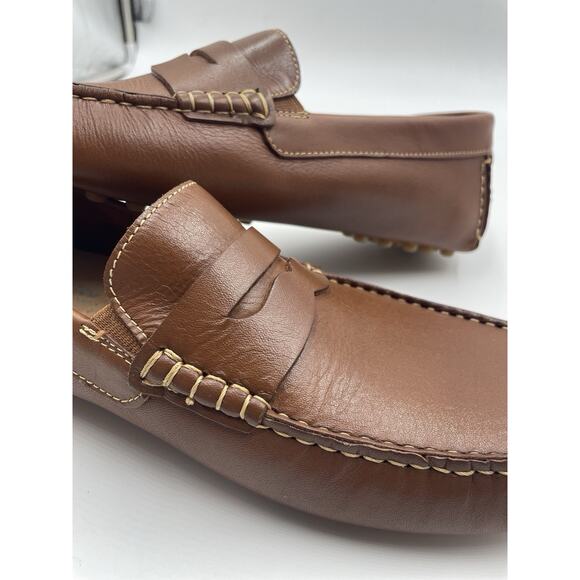 Eastland Henderson Loafer Men\'s Size 11D Brown Leather Slip On Casual Comfort main image 4